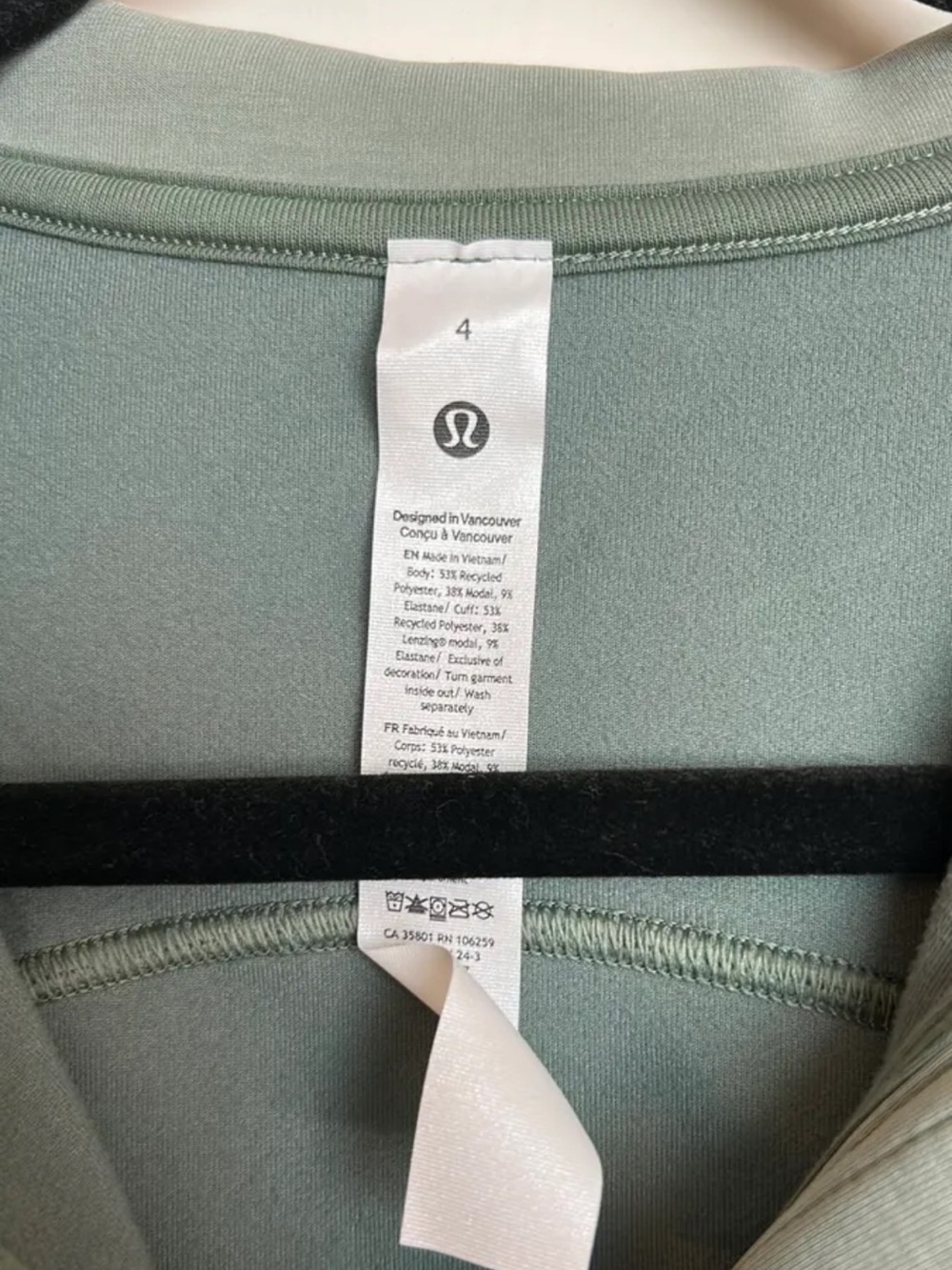 Lululemon Softstreme Cropped Half-zip - Picture 4 of 5